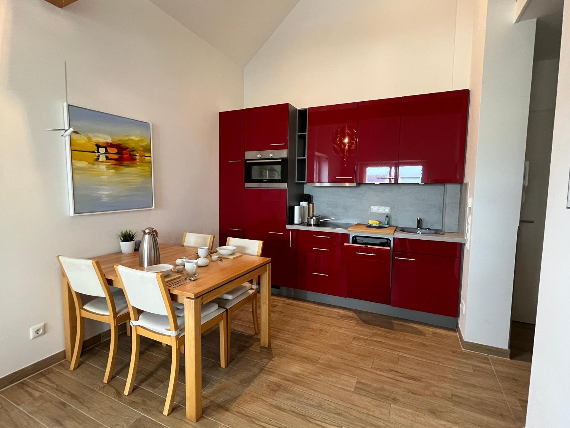 Apartment Sonnendeck, Am Alten Deich 22 Дангаст Экстерьер фото