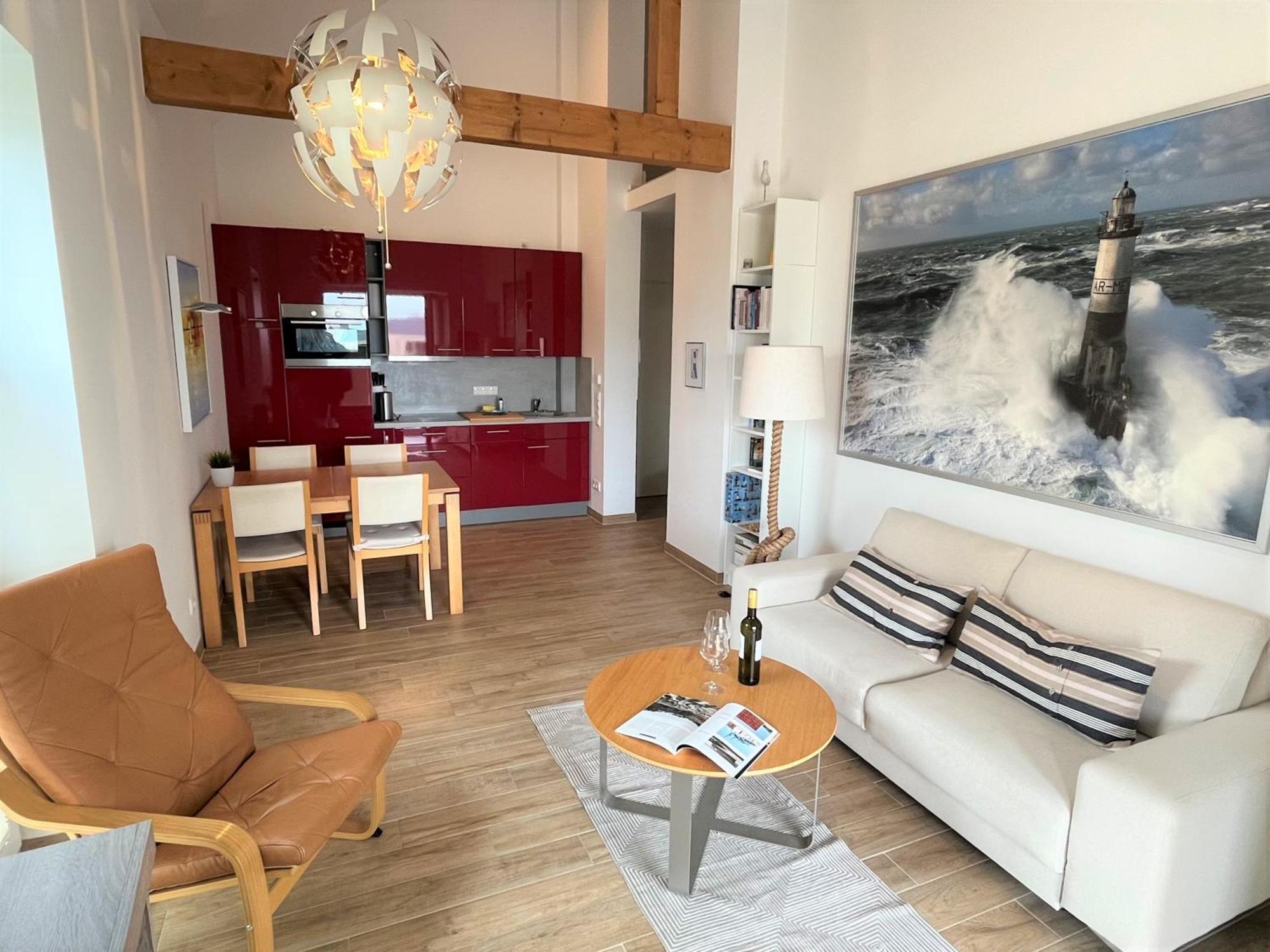 Apartment Sonnendeck, Am Alten Deich 22 Дангаст Экстерьер фото